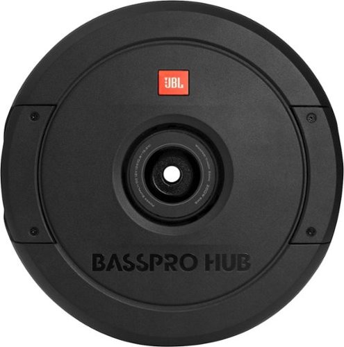 JBL - BassPro Hub 11" Single-Voice-Coil 2-Ohm Subwoofer with Integrated 200W Class D Amplifier - Black