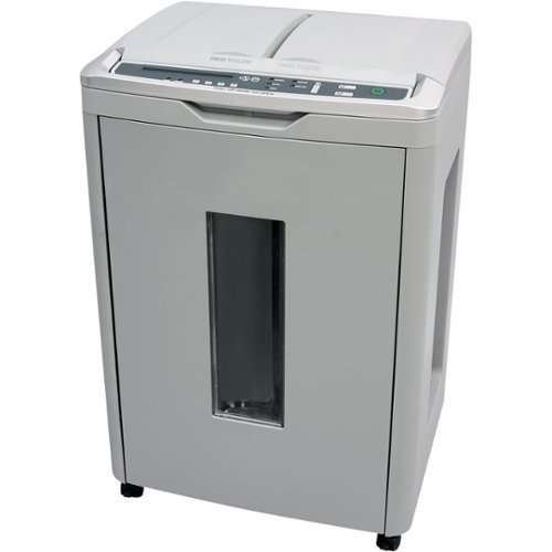 Boxis - AutoShred 300-Sheet Microcut CD/DVD/Paper Shredder - White-Front_Standard 