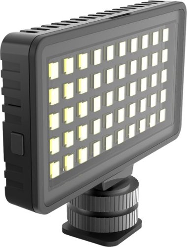 Image of Digipower - Insta-Fame Dimmable 50 LED Super Bright Video Light with 3X Light Diffusers and Smartphone Mount