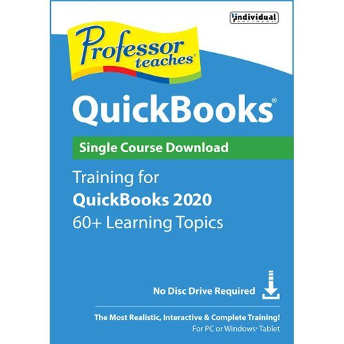 Individual Software - Professor Teaches QuickBooks 2020 - Windows [Digital]