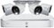 Lorex - 8-Channel, 4-Camera Indoor/Outdoor Wired 4K UHD 2TB DVR Surveillance System - White-Front_Standard