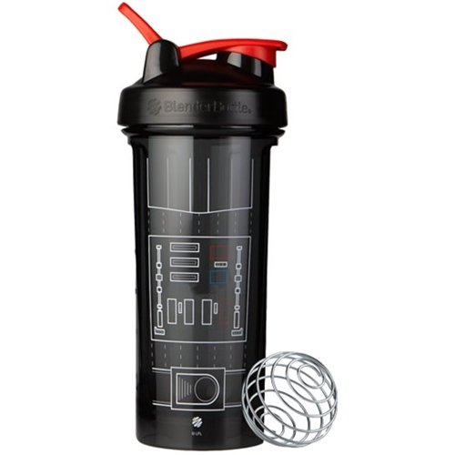 BlenderBottle - Star Wars Series Pro28 28 oz. Water Bottle/Shaker Cup - Black/Blue/Red/White