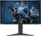 Lenovo - G27c-10 27" LED FHD Curved FreeSync Monitor (HDMI) - Raven Black-Front_Standard