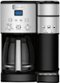 Cuisinart - Coffee Center 12-Cup Coffee Maker with Water Filtration - Black/Stainless Steel-Front_Standard