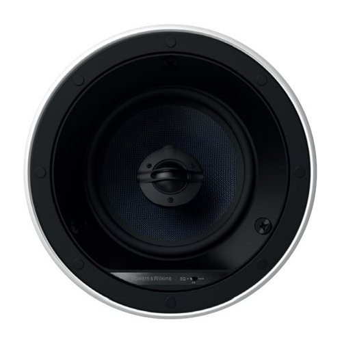 Bowers & Wilkins - CI600 Series  663 Reduced Depth 6" In-Ceiling Speakers- Paintable White (Each) - White