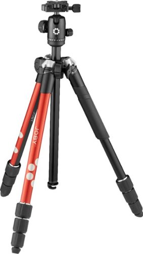JOBY RangePod Tripod for Camera and Vlogging - Red BUY IN NEW ZEALAND