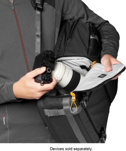 Lowepro Fastpack Camera Backpack - Black BUY IN SAUDI ARABIA
