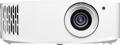 Optoma - UHD30 4K UHD Projector with HDR10, HLG & Enhanced Gaming Mode - White-Front_Standard 