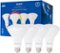 Peace by Hampton - BR30 LED Smart Wi-Fi Floodlight Bulb (4-Pack) - Full Color-Front_Standard