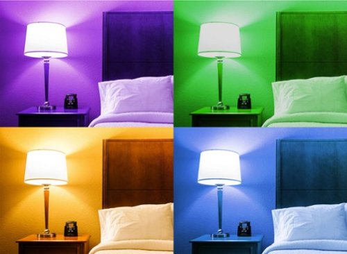 Peace by Hampton BR30 LED Smart Wi-Fi Floodlight Bulb (4-Pack) - Full Color BUY IN MIDDLE EAST