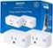 Peace by Hampton - Wi-Fi Smart Plug 15A (2-Pack) - White-Front_Standard