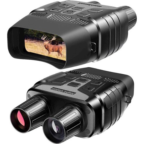 Rexing B1 10 x 25 Digital Night Vision Binoculars, Infrared (IR) Digital Camera - Black BUY IN SINGAPORE