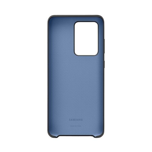  Samsung - Silicone Cover Case for Galaxy S20 Ultra 5G - Black