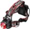 Police Security - Head Flashlight - Black/Red-Front_Standard 