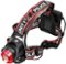 Police Security - Head Flashlight - Black/Red-Front_Standard