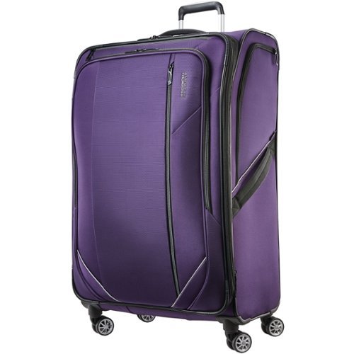American Tourister - 28" Expandable Spinner Suitcase - Purple
