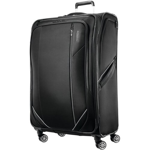 American Tourister - 28" Expandable Spinner Suitcase - Black