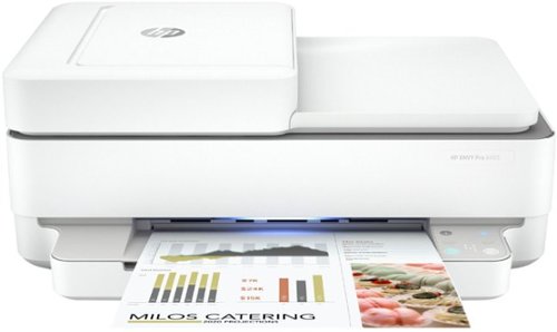 HP - ENVY Pro 6455 Wireless All-In-One Instant Ink-Ready Inkjet Printer - White