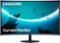 Samsung - T55 Series 32" LED 1000R Curved FHD FreeSync Monitor with Speakers (DisplayPort, HDMI)-Front_Standard