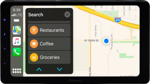 Pioneer 9 Amazon Alexa and Android Auto/Apple CarPlay Bluetooth Modular Multimedia Receiver - Black WHERE TO BUY