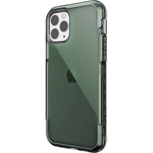 Raptic - Defense Air Case for Apple® iPhone® 11 Pro - Clear/Midnight Green-Left_Standard 
