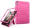 DTTO - Shockproof Case for iPad A16 11-inch & ipad 10th10.9-inch with Built-in Screen Protector, Full Body Protective Cover - Reddish Violet-Front_Standard
