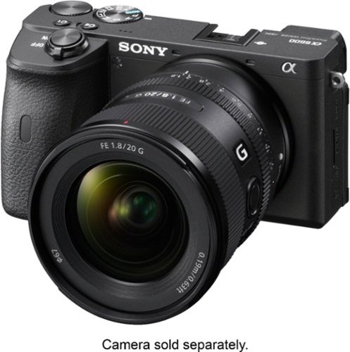 Sony FE 20mm f/1.8 G Ultra Wide Angle Prime Lens for E-mount Cameras - Black HOW TO BUY