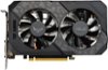 ASUS - NVIDIA GeForce GTX 1660 SUPER Overclock Edition 6GB GDDR6 PCI Express 3.0 Graphics Card - Black/Gray-Front_Standard
