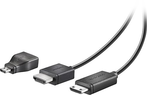  Insignia™ - 6' Mini/Micro HDMI Cable