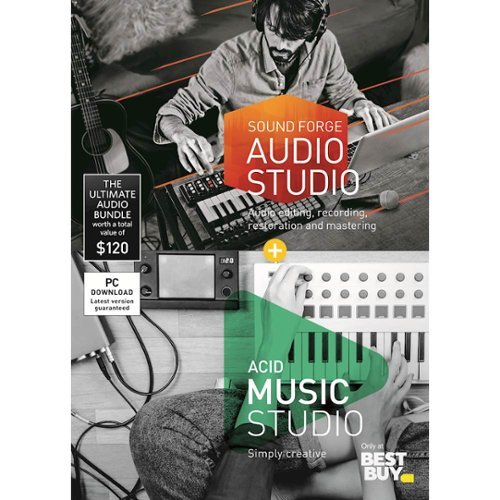 MAGIX - SOUND FORGE Audio Studio + ACID Music Studio