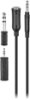 Insignia™ - 12' Headphone Extension Kit & Adapters - Black-Front_Standard