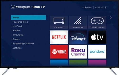 Westinghouse - 55" 4K UHD Smart Roku TV with HDR10-Front_Standard 