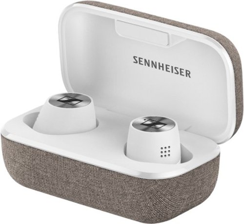 Sennheiser Momentum 2 True Wireless Noise Cancelling In-Ear Headphones - White GLOBAL SHIPPING