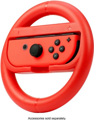 Rocketfish™ Joy-Con Racing Wheel Two Pack For Nintendo Switch & Switch OLED - Red/Blue HOW TO BUY