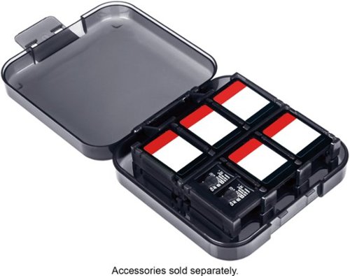 Rocketfish™ Universal Game Vault Case For Nintendo Switch, Switch OLED & Switch Lite - Smoke Black HOW TO BUY