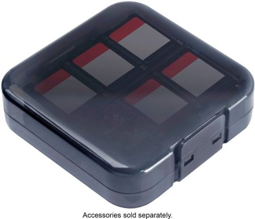 Rocketfish™ Universal Game Vault Case For Nintendo Switch, Switch OLED & Switch Lite - Smoke Black SHOP ONLINE