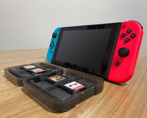 Rocketfish™ Universal Game Vault Case For Nintendo Switch, Switch OLED & Switch Lite - Smoke Black BUY ONLINE
