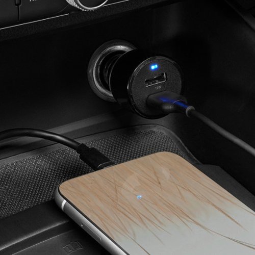 Insignia™ 24W Dual USB Port Vehicle Charger - Black HOW TO BUY