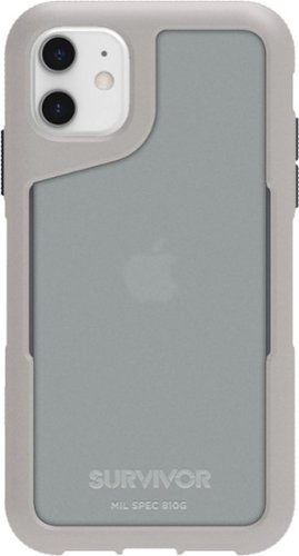 Griffin Technology - Survivor Endurance Case for Apple® iPhone® 11 - Gray/Translucent