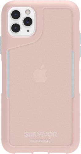 Griffin Technology - Survivor Endurance Case for Apple® iPhone® 11 Pro Max - Blue/Translucent/Pink