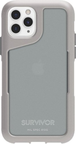 Griffin Technology - Survivor Endurance Case for Apple® iPhone® 11 Pro - Gray/Translucent
