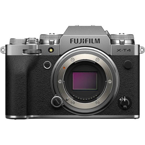 Fujifilm - X Series X-T4 Mirrorless Camera (Body Only) - Silver