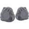 ION Audio - Outdoor Rock Speakers (Pair) - Gray-Front_Standard