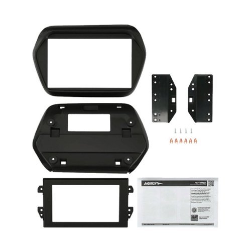 Metra Dash Kit for Select 2019-2022 Chevrolet Camaro DIN - Matte Black WORLDWIDE DELIVERY