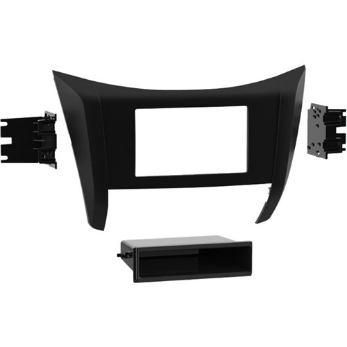 Metra - Dash Kit for Select 2017 Nissan NP300 Vehicles - Matte Black