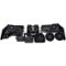 MB Quart - Can-Am Maverick X3 (2017-current) 5 Speaker 800W Stage 5 Audio System - Black-Front_Standard