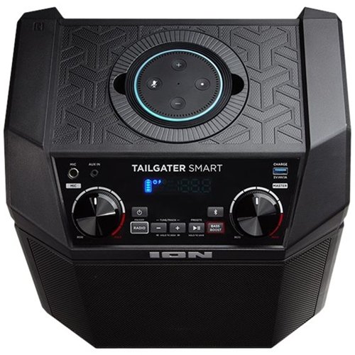 ION Audio Tailgater Smart - High Power Rechargeable Speaker for Amazon Echo Dot - Black HOW TO BUY