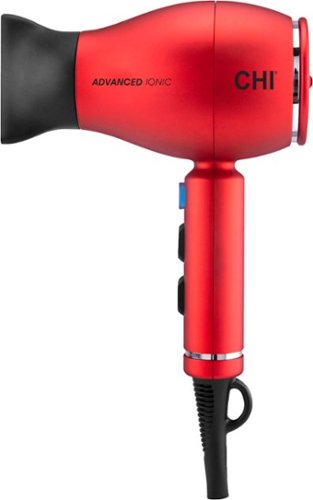 CHI - 1875 Series Advanced Ionic CA2312 Ceramic Hair Dryer - Ruby Red-Angle_Standard 