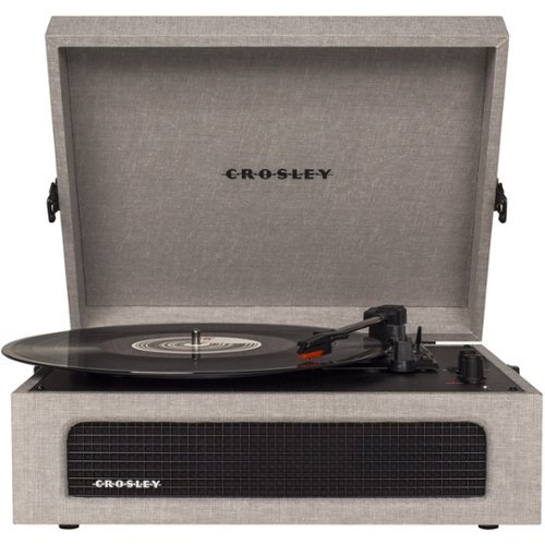 Crosley - Turntable - Gray-Front_Standard 