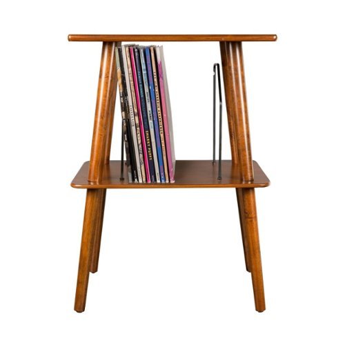 Crosley - Hardwood/Veneer Stand - Mahogany